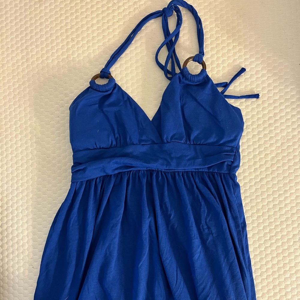 Dark Blue Summer Dress